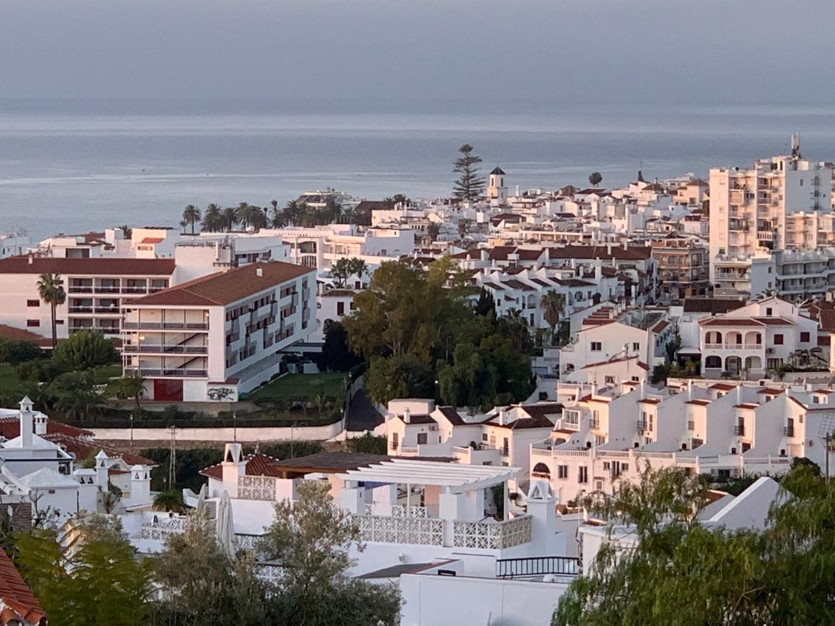 Playa Burriana, Tva Terasser, Havsutsikt, Pool Нерха Екстер'єр фото